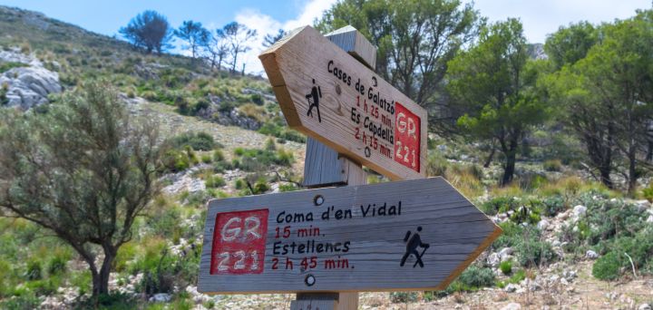 Wandern Mallorca Tramuntana Wanderweg GR 221 Universal Mallorca Travel