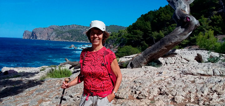 Anita Erhart Wanderkoordinatorin und Wanderleiterin Mallorca